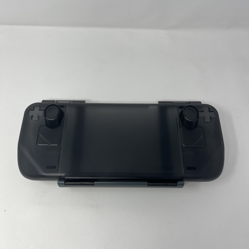 Tomtoc Armor For Steam Deck G12 Hard Shell Slim Case LCD OLED Translucent Gray